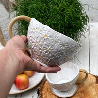 Große 600Ml Tasse Margerite Blumenmuster von DaisyTableware