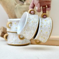 Sommer Daisy Snackschale Mit Griffen von DaisyTableware