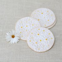 Untersetzer 2Er Set Margerite Blumenmuster von DaisyTableware