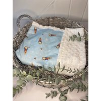 Rabbit Robin Decke - Babydecke, Baby Geschenk, Geschenkideen, Shower Geschenke von Daisybeesstudio