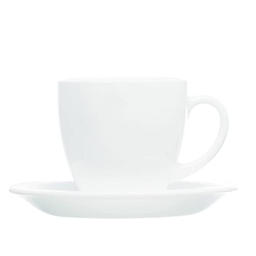 Dajar 04998 Kaffeeservice Carine Luminarc, 22 cl, weiß von Luminarc