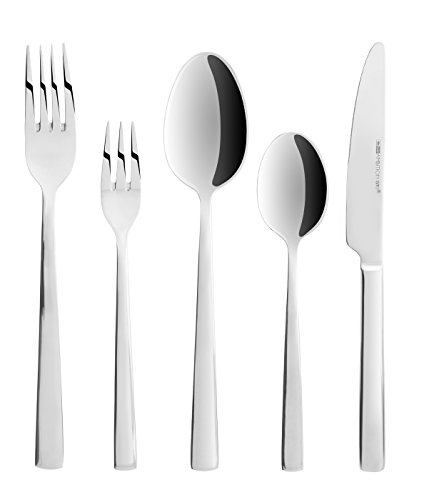 Dajar Besteck-Set Prato 30tlg, Stahl, Silber, 42 x 24 x 5 cm, 30-Einheiten von Dajar