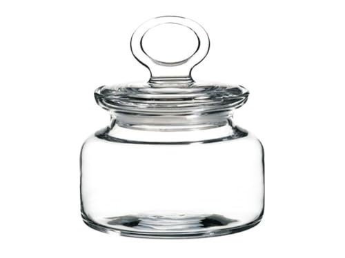 Dajar Glasbehälter mit Deckel, Glas, 0.5 L, Transparent, 13,6 x 11,8 cm von Dajar