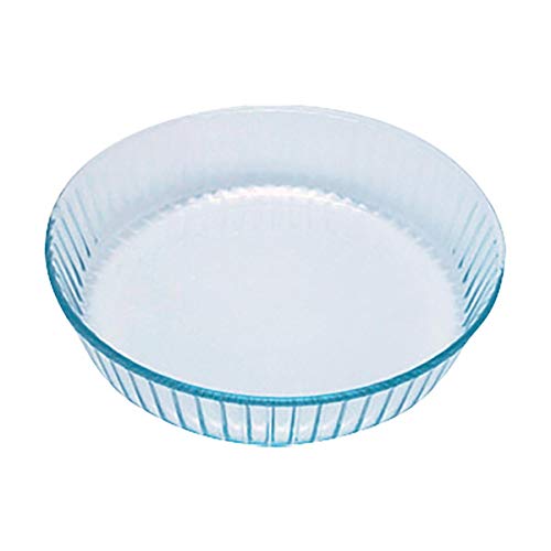Pyrex Bake & Enjoy Glass Fluted flan dish Hohe Widerstand 26 cm von Pyrex