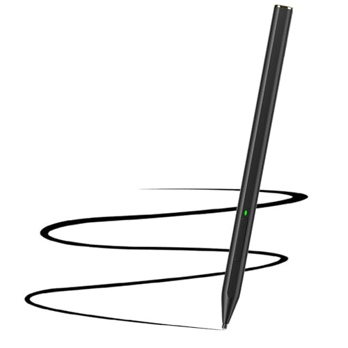 C581S Digitaler MPP 2.0 Tilt Stylus Pen Kompatibel mit HP MPP 2.0 Tilt Pen Digitaler Eingabestift(3J122AA) für HP Pavilion x360 Pen Envy x360 Pen Spectre x360 Pen, 4096 Druckempfindlichkeit, Schwarz von Dakexiong