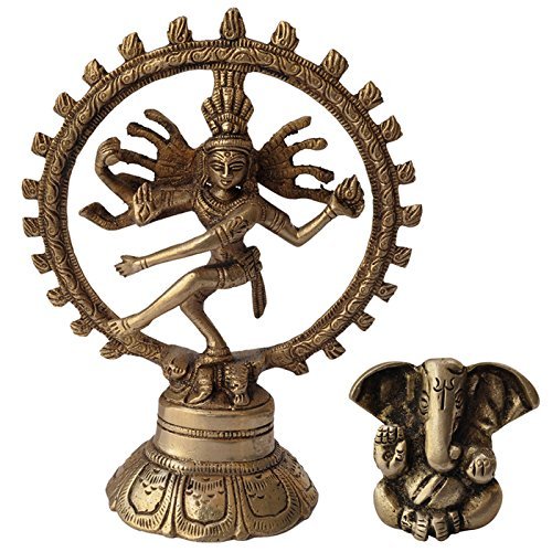 Dancing Shiva Natraj Brass Statue Sculpture by DakshCraft von DakshCraft