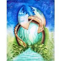 Dein Persönliches Drachenbild 30x40cm Dein Persönliches Drachenbild 30x40cm von DalayaArt