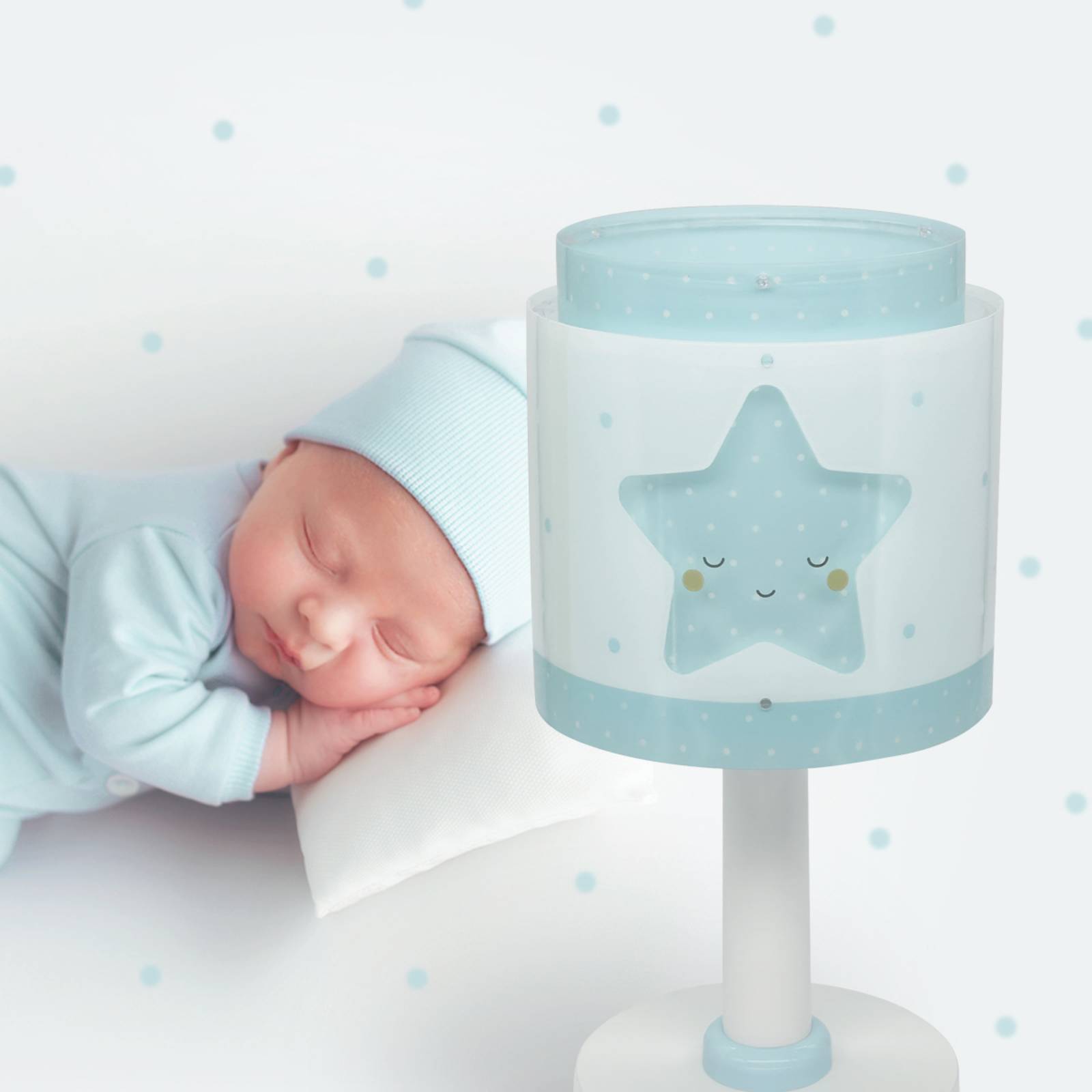 Dalber Baby Dreams Tischleuchte, blau von Dalber