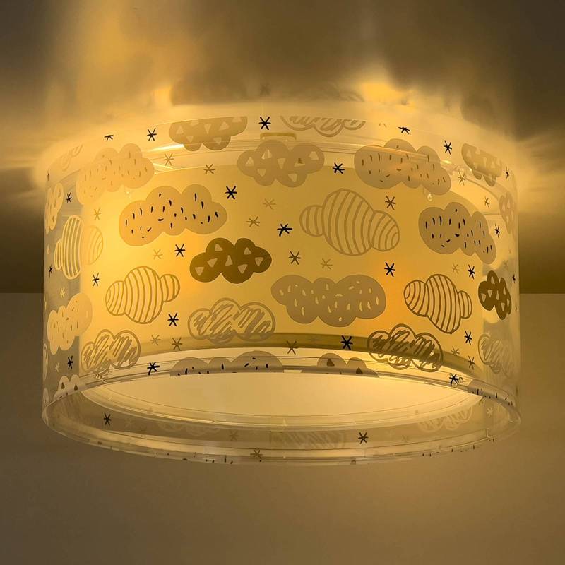 Dalber Cloud Grey Deckenleuchte, Ø 33 cm, grau von Dalber