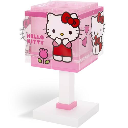 Dalber Kinder Tischlampe Nachttischlampe Hello Kitty, 73261, G4-4W LED - Glühbirne enthalten von Dalber