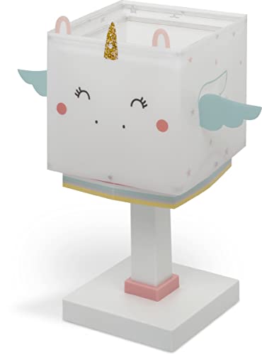 Dalber Kinder Tischlampe Nachttischlampe kinderzimmer Little Unicorn Einhorn Tiere, 64591, E14 Dalber Kinder Tischlampe Nachttischlampe kinderzimmer Little Unicorn Einhorn Tiere, 64591, E14 von Dalber