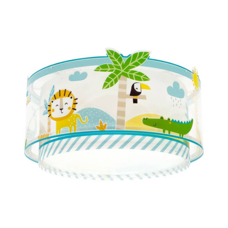 Dalber Little Jungle Deckenlampe Dschungelmotive Deckenleuchte Deckenlicht Lampe B-Ware von Dalber