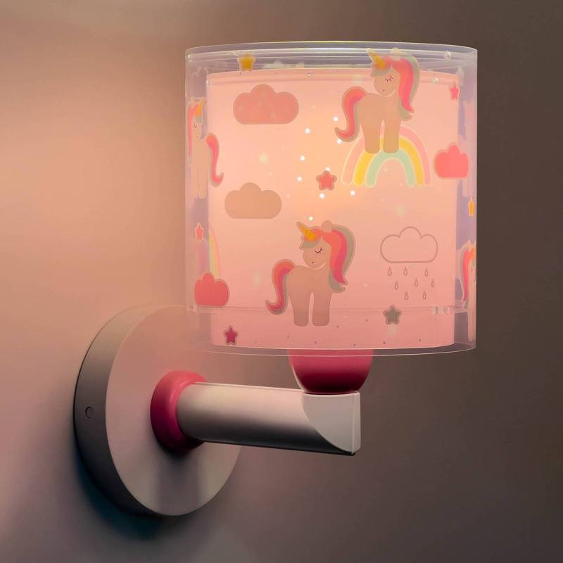 Dalber Unicorns Kinder-Wandlampe mit Einhornmotiv Dalber Unicorns Kinder-Wandlampe mit Einhornmotiv von Dalber