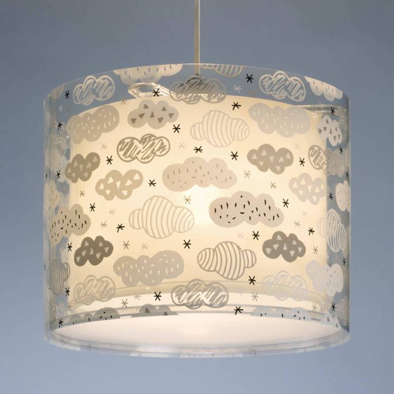 Hängeleuchte Clouds für Kinderzimmer, grau Hängeleuchte Clouds für Kinderzimmer, grau von Dalber