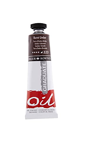 Daler Rowney : Graduate Oil 38ML BURNT UMBER von Daler Rowney