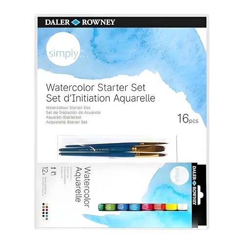 Daler Rowney 134500005 - Simply Watercolour Starter Set Daler Rowney 134500005 - Simply Watercolour Starter Set von Daler Rowney