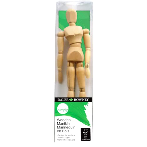 Daler Rowney 845200100 - Simply Wooden Manikin von Daler Rowney