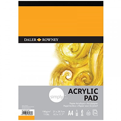 Daler Rowney Einfach 115lb Acrlic Pad A4 Daler Rowney Einfach 115lb Acrlic Pad A4 von Daler Rowney