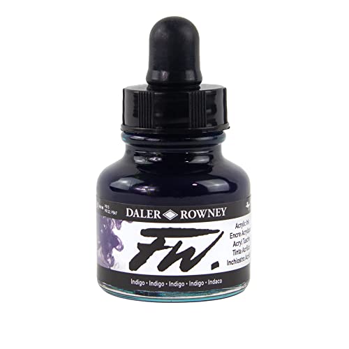 Daler Rowney FW Artists' Ink* Indigo (127) 29.5ml (1oz) von Daler Rowney