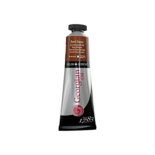 Daler Rowney Farben Georgian Ölfarben 38ml, Burnt Sienna Daler Rowney Farben Georgian Ölfarben 38ml, Burnt Sienna von Daler Rowney