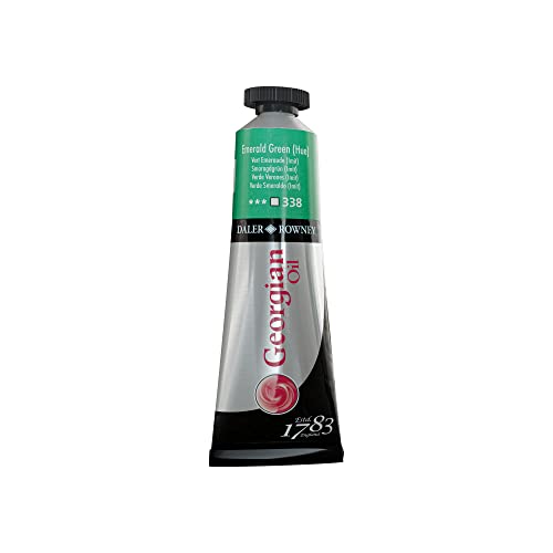 Daler Rowney Farben Georgian Ölfarben 38ml, Emerald Green [Spielzeug] von Daler Rowney