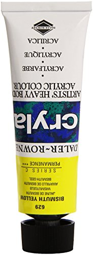 Daler-Rowney Serie C Cryla Serie C Acrylfarbe, 75-ml-Tube, Wismutgelb von Daler Rowney