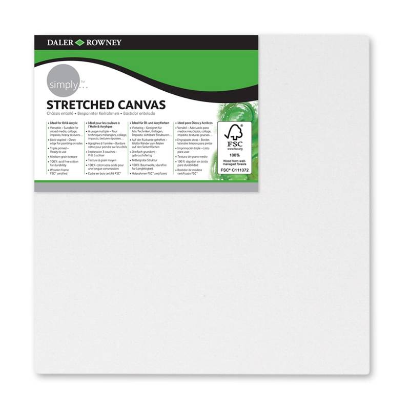 Daler-Rowney Simply Bespannte Keilrahmen 15 x 15 cm Daler-Rowney Simply Bespannte Keilrahmen 15 x 15 cm von Daler Rowney