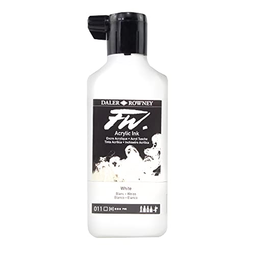 FW Tinte 180 ml, Weiß von Daler Rowney