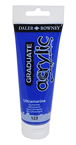Graduate Acryl, 120 ml, Ultramar-Blau von Daler Rowney