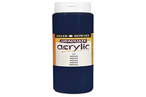 Graduate Acryl, 500 ml, Indigo von Daler Rowney