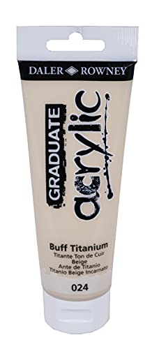 Graduate Acryl 120 ml Buff-Titan von Daler Rowney