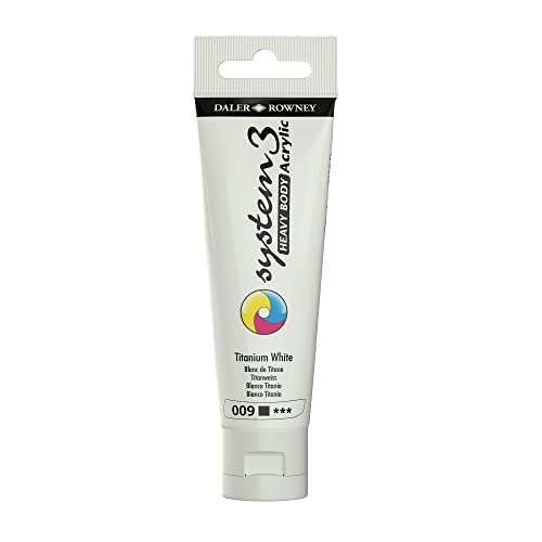 SYSTEM3 HB 59 ml Titanium White von Daler Rowney