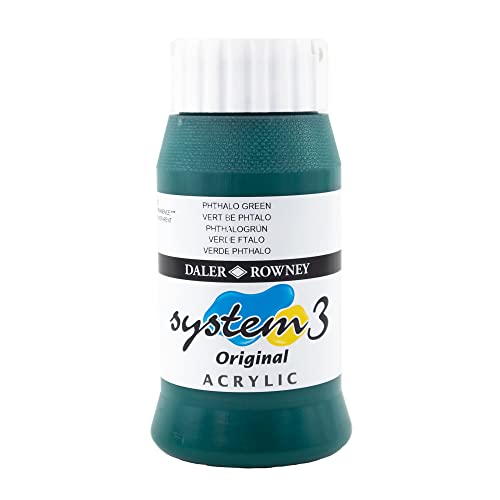 System3 500 ml PHTHALO GRÜN von Daler Rowney