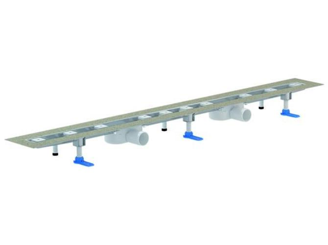 DALLMER Duschrinne CeraLine Nano F 1300mm, DN 50 Bauhöhe 68mm, 524713 von Dallmer