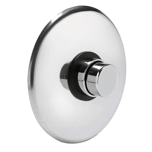 Daloual - Zeitgesteuerte Dusch-Armatur Tempor - Silber, Messing verchromt, Druckknopf, 15 Sekunden, robust von Daloual