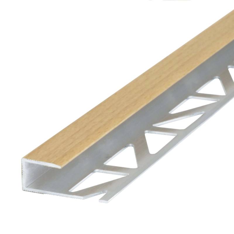 Dalsys Abschlussprofil 100cm Aluminium Buche Abschlussleiste von Dalsys