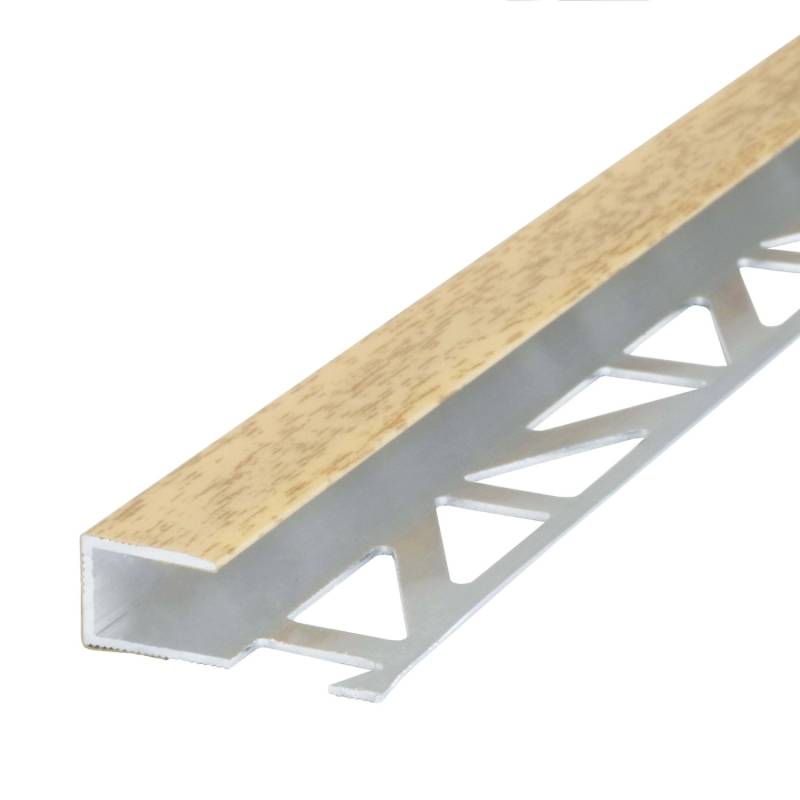 Dalsys Abschlussprofil 100cm Aluminium Edle Eiche Abschlussleiste von Dalsys