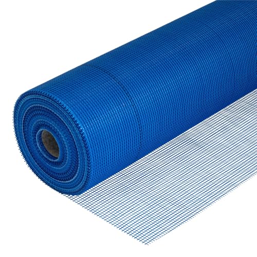 Dalsys Armierungsgewebe 165 g/m², 4x4mm WDVS- und VWS System 50m² (50m x 1m) Glasfasergewebe für Fassadendämmung, Made in EU von Dalsys