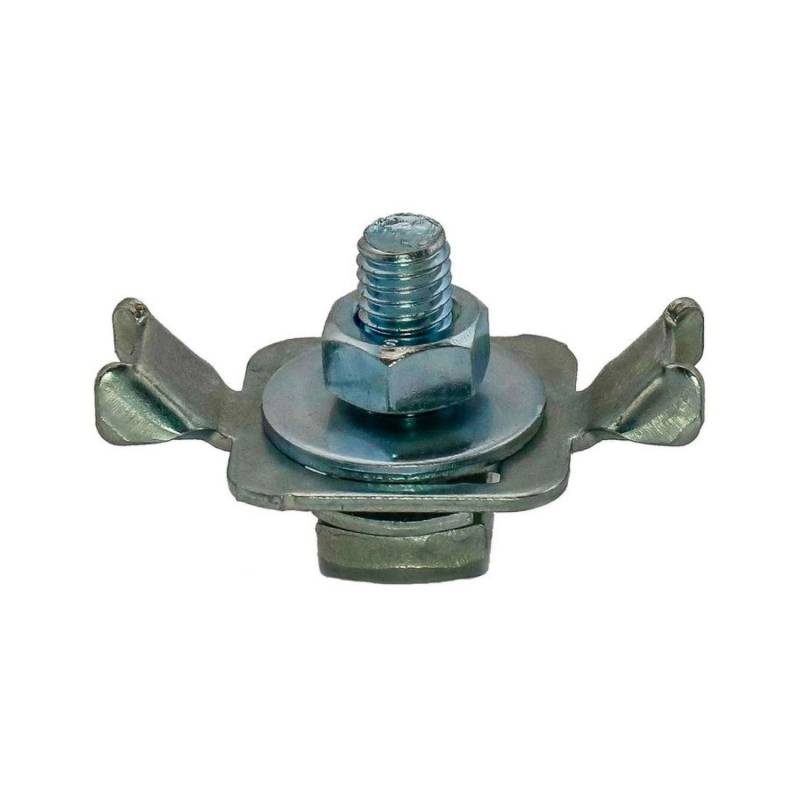 Dalsys Befestigungsschrauben 50x M8x30 Silber für Montageschiene von Dalsys