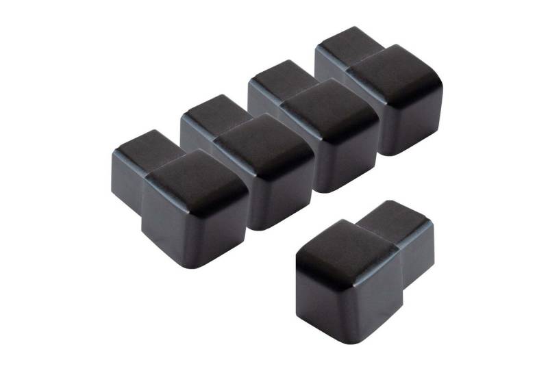 Dalsys Profil (Endstück für Fliesenschiene Quadratprofil Aluminium (eloxiert), 5-St), Fliesenprofil von Dalsys
