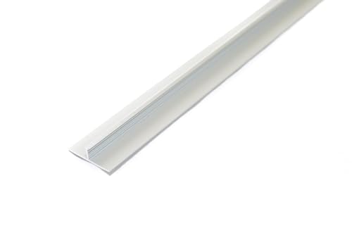 Dalsys T-Profil, Übergangsschiene Silber 100cm x 18mm, 1 Stück, Übergangsprofil Laminat - Aluminium eloxiert von Dalsys