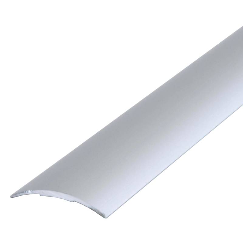 Dalsys Übergangsleiste Selbstklebend 186cm x 40mm Silber Anpassungsprofil von Dalsys