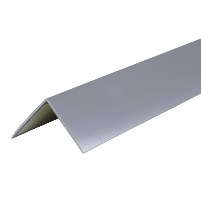 Dalsys Winkelprofil Selbstklebend 100cm x 30mm x 30mm PVC Grau Eckwinkel von Dalsys