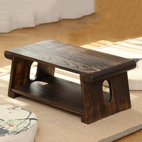 Dalumian Klappbarer Couchtisch, japanischer Bodentisch-Tee, niedrige Tatami-Tische aus Massivholz, niedriger Meditationsschreibtisch mit abnehmbaren Trennwänden für Wohnzimmer(27.5 * 13.7 * 11.02in) Dalumian Klappbarer Couchtisch, japanischer Bodentisch-Tee, niedrige Tatami-Tische aus Massivholz, niedriger Meditationsschreibtisch mit abnehmbaren Trennwänden für Wohnzimmer(27.5 * 13.7 * 11.02in) von Dalumian