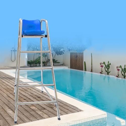 Dalumian Rettungsschwimmerstühle aus Edelstahl 304 für Schwimmbäder, Hochleistungs-Liegestühle mit Haken, Rettungsschwimmerstühle für Pooldecks, Abnehmbarer Rettungsschwimmer-Beobachtungsstuhl(1.5m) Dalumian Rettungsschwimmerstühle aus Edelstahl 304 für Schwimmbäder, Hochleistungs-Liegestühle mit Haken, Rettungsschwimmerstühle für Pooldecks, Abnehmbarer Rettungsschwimmer-Beobachtungsstuhl(1.5m) von Dalumian