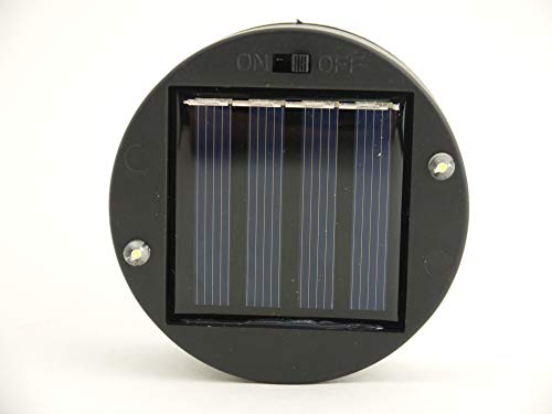 Solarmodul-Solarpanel mit LED Leuchtmitteln für Solar-Kugel-Leuchte OLA Kaltweiß 4000K Ersatzsolareinheit (Einheit mit 2 LED) von Dalux
