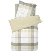 damai Wendebettwäsche "Colos" 2 Stk. tlg. mit großen Karos von Damai