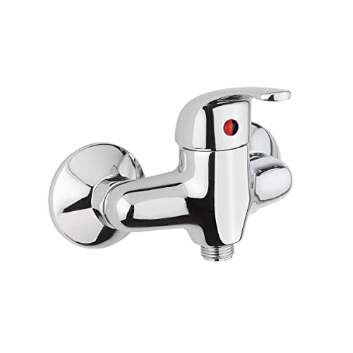 Damast - Externer Brausemischer mit Anschlussabstand 10 cm 12087 - RUB11286 - Chrom Damast - Externer Brausemischer mit Anschlussabstand 10 cm 12087 - RUB11286 - Chrom von Damast
