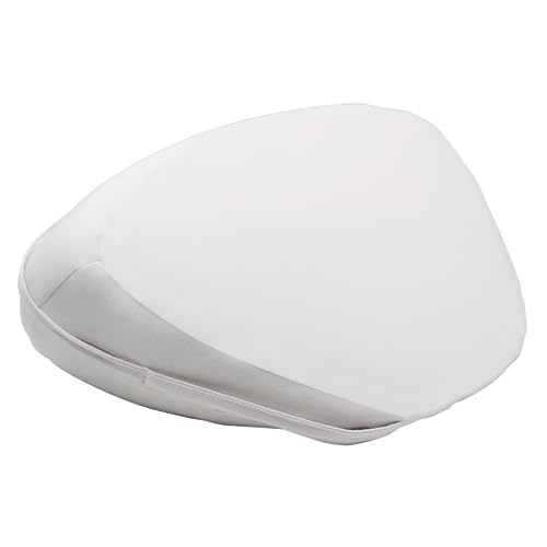 Dame Products Pillo Keilkissen Körperunterstützung beim Entspannen Komfortable Positionshilfe und Bettkeilkissen abnehmbarer, waschbarer Bezug mit wasserdichtem Futter Haferfarben von Dame Products