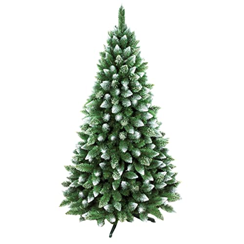 Damich Diamond Künstlicher Tannenbaum 180cm Christbaum mit Ständer Schnee-Effekt PVC Dekoration Weihnachtsdeko Damich Diamond Künstlicher Tannenbaum 180cm Christbaum mit Ständer Schnee-Effekt PVC Dekoration Weihnachtsdeko von Damich